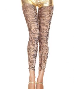 Tiger-Print-Opaque-Leggings