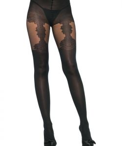 Floral-Garter-Belt-Tights