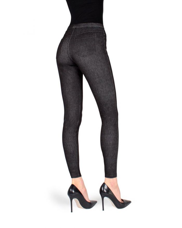 Memoi Leggings 2018 Mq-004_black-denim_back_copy  Hosiery Catalog 2018 | Pantyhose Library