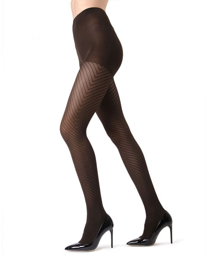 Memoi Opaque Tights 2018 Mo-316-dark-chocolate-web  Hosiery Catalog 2018 | Pantyhose Library