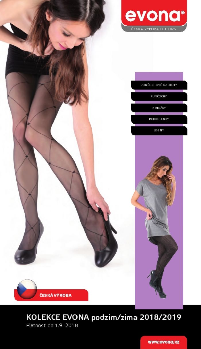 Evona Evona-katalog-puncochove-kalhoty-2018.19-1  Katalog Puncochove Kalhoty 2018.19 | Pantyhose Library