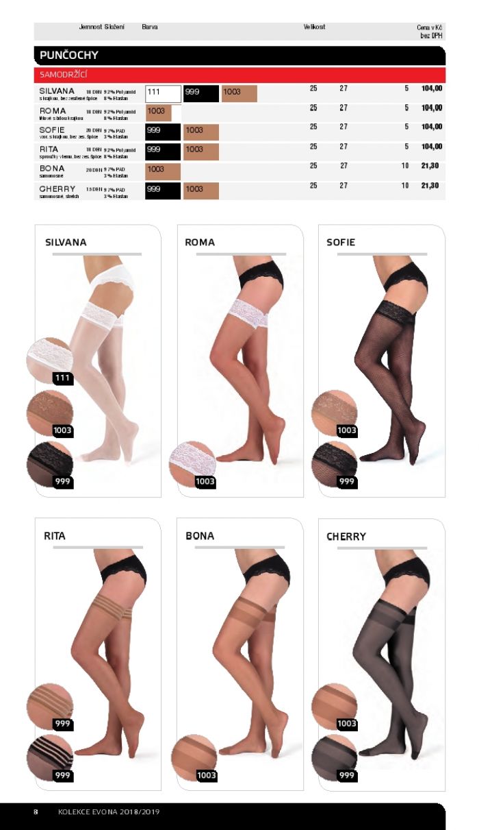 Evona Evona-katalog-puncochove-kalhoty-2018.19-8  Katalog Puncochove Kalhoty 2018.19 | Pantyhose Library