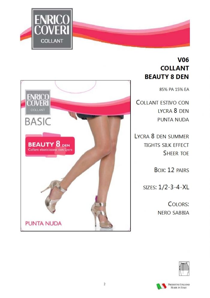 Enrico Coveri Enrico-coveri-catalogo-basic-2018-2  Catalogo Basic 2018 | Pantyhose Library