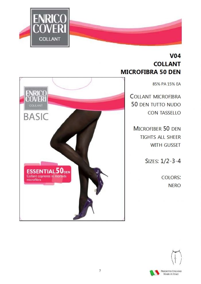 Enrico Coveri Enrico-coveri-catalogo-basic-2018-7  Catalogo Basic 2018 | Pantyhose Library