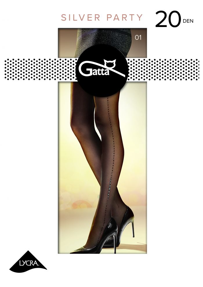 Gatta Silver Party Wz 01 Front  Collection 2018.19 | Pantyhose Library