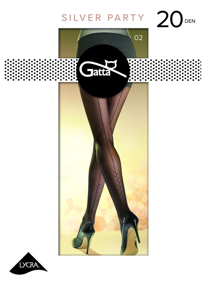 Gatta Silver Party Wz 02 Front  Collection 2018.19 | Pantyhose Library