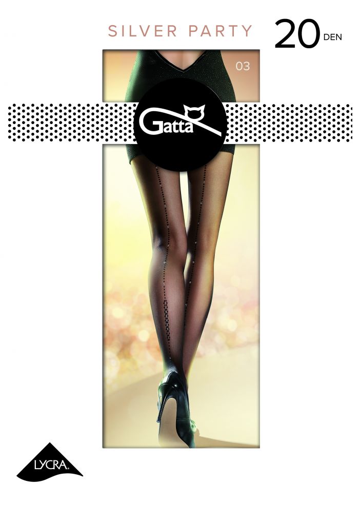 Gatta Silver Party Wz 03 Front  Collection 2018.19 | Pantyhose Library