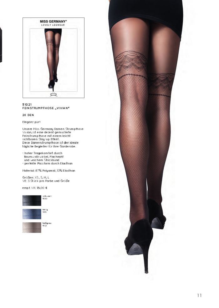 Miss Germany Collection Miss-germany-collection-fw-2018.19-11  FW 2018.19 | Pantyhose Library