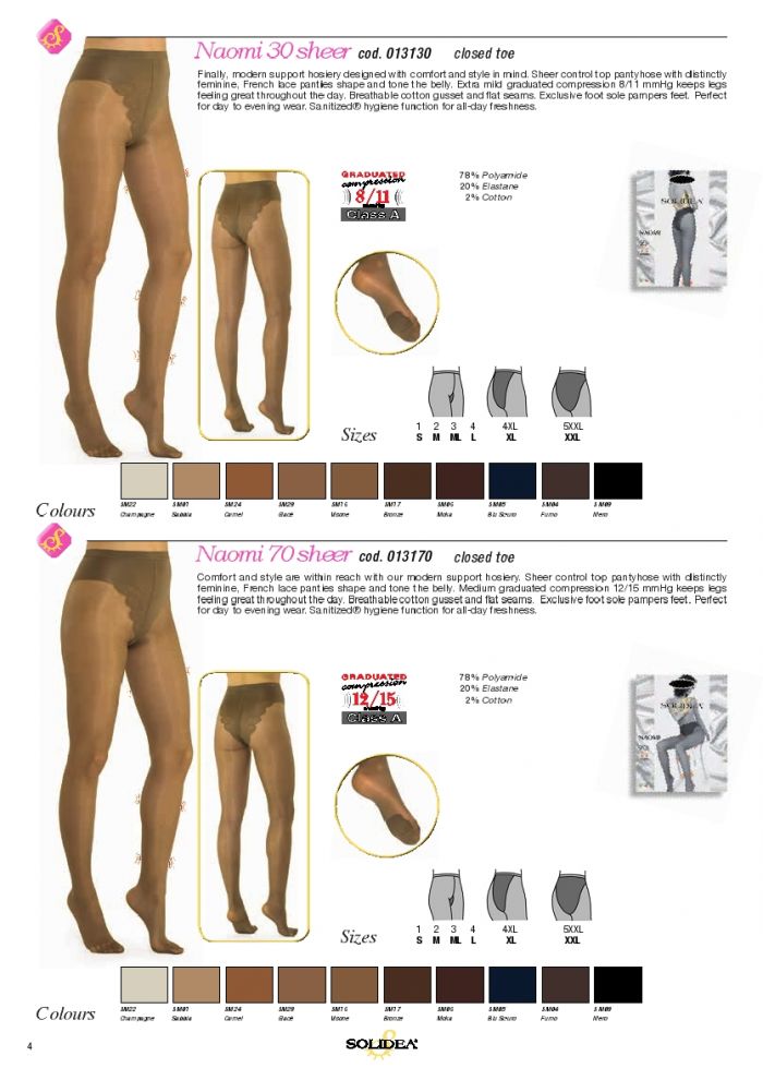 Solidea Solidea-medical-graduated-compression-hosiery-6  Medical Graduated Compression Hosiery | Pantyhose Library