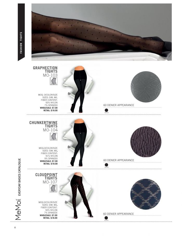 Memoi Memoi-everyday-basics-2018-8  Everyday Basics 2018 | Pantyhose Library