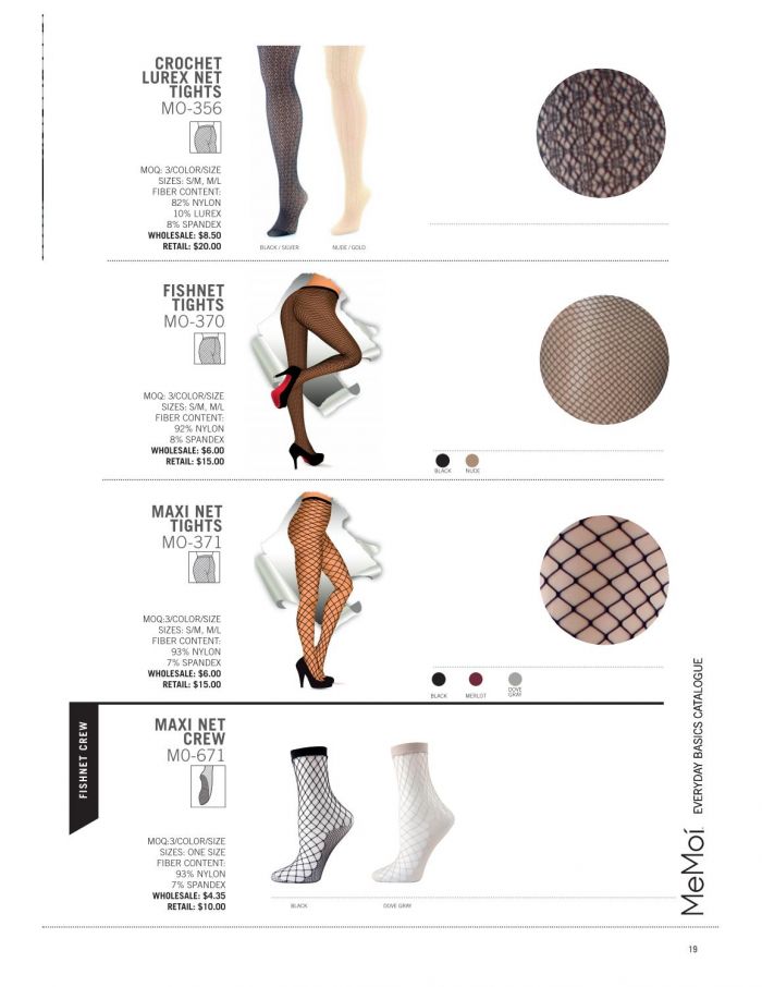 Memoi Memoi-everyday-basics-2018-19  Everyday Basics 2018 | Pantyhose Library