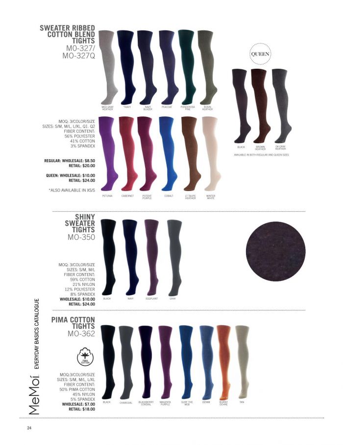 Memoi Memoi-everyday-basics-2018-24  Everyday Basics 2018 | Pantyhose Library