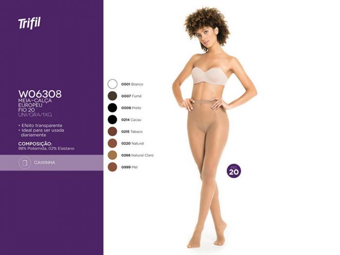 Trifil 0020  Catalogo Meia Calca 2018 | Pantyhose Library