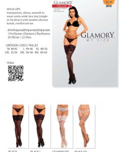 Glamory - Plus Size Hosiery 2018.19