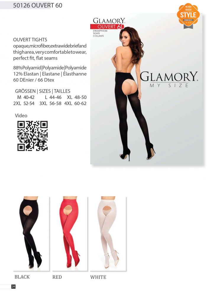 Glamory Glamory-plus-size-hosiery-2018.19-24  Plus Size Hosiery 2018.19 | Pantyhose Library