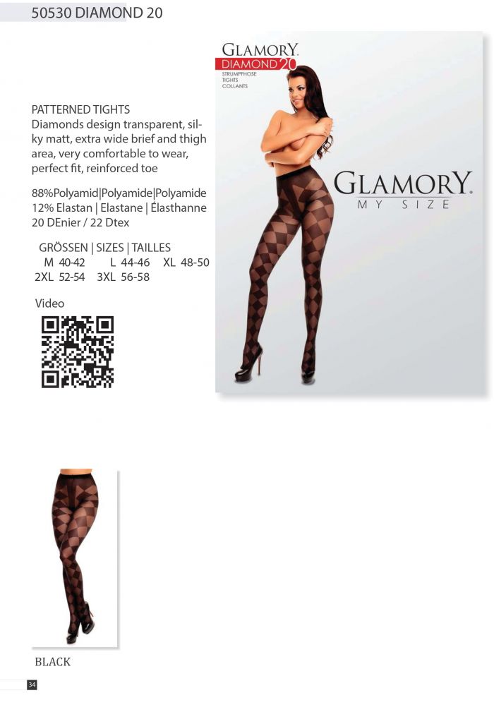 Glamory Glamory-plus-size-hosiery-2018.19-34  Plus Size Hosiery 2018.19 | Pantyhose Library