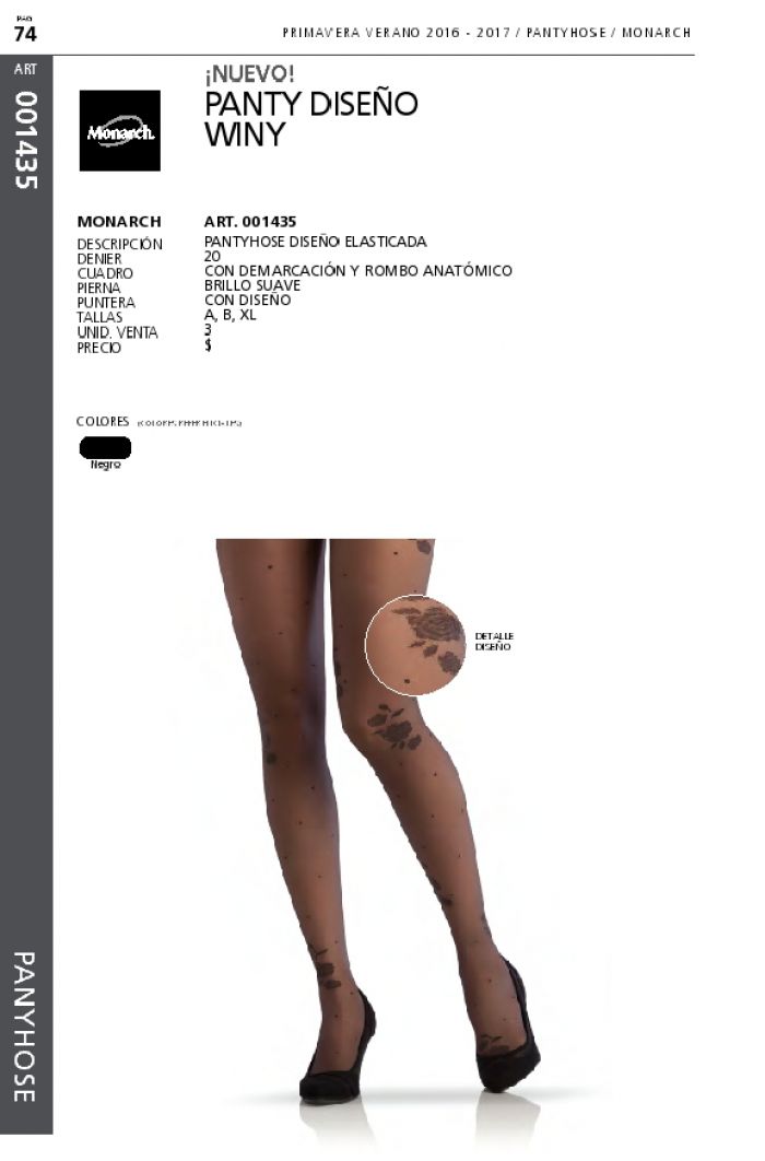 Monarch Monarch-catalogo-pantys-ss2017-4  Catalogo Pantys SS2017 | Pantyhose Library