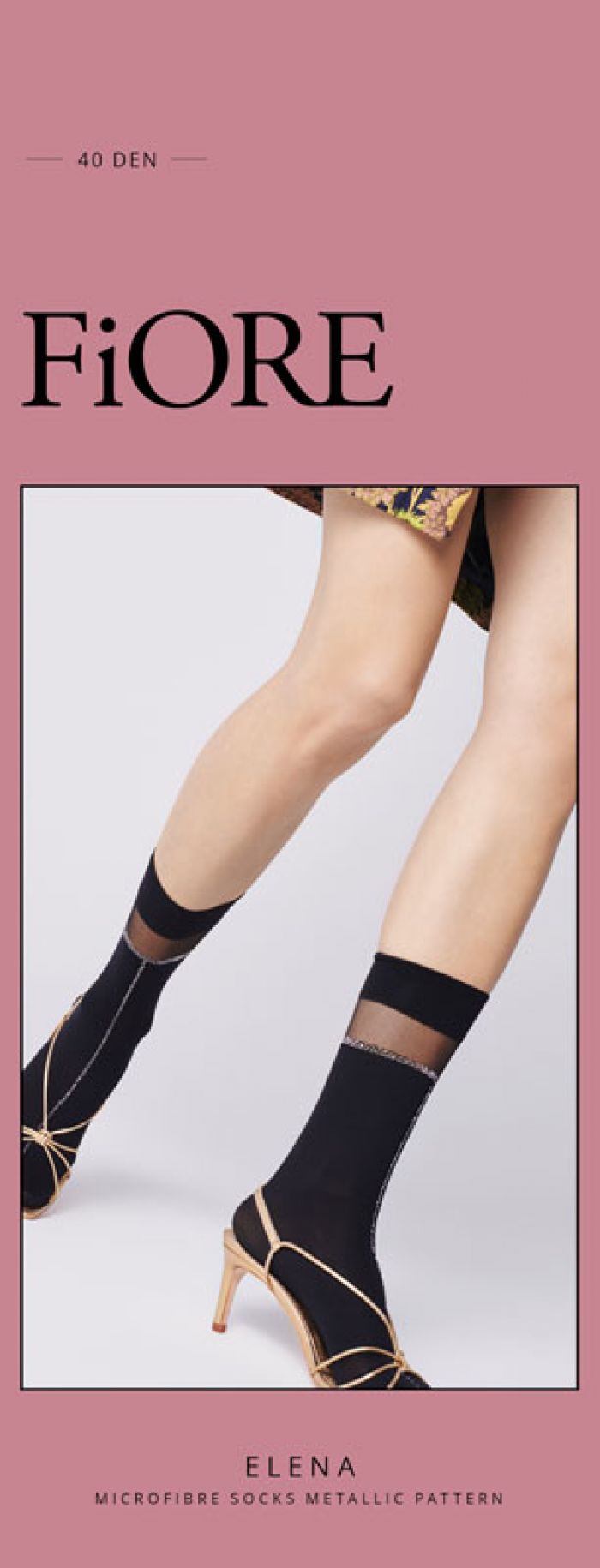 Fiore Skarpetki_front3 Elena  New Classicism AW2018.19 | Pantyhose Library