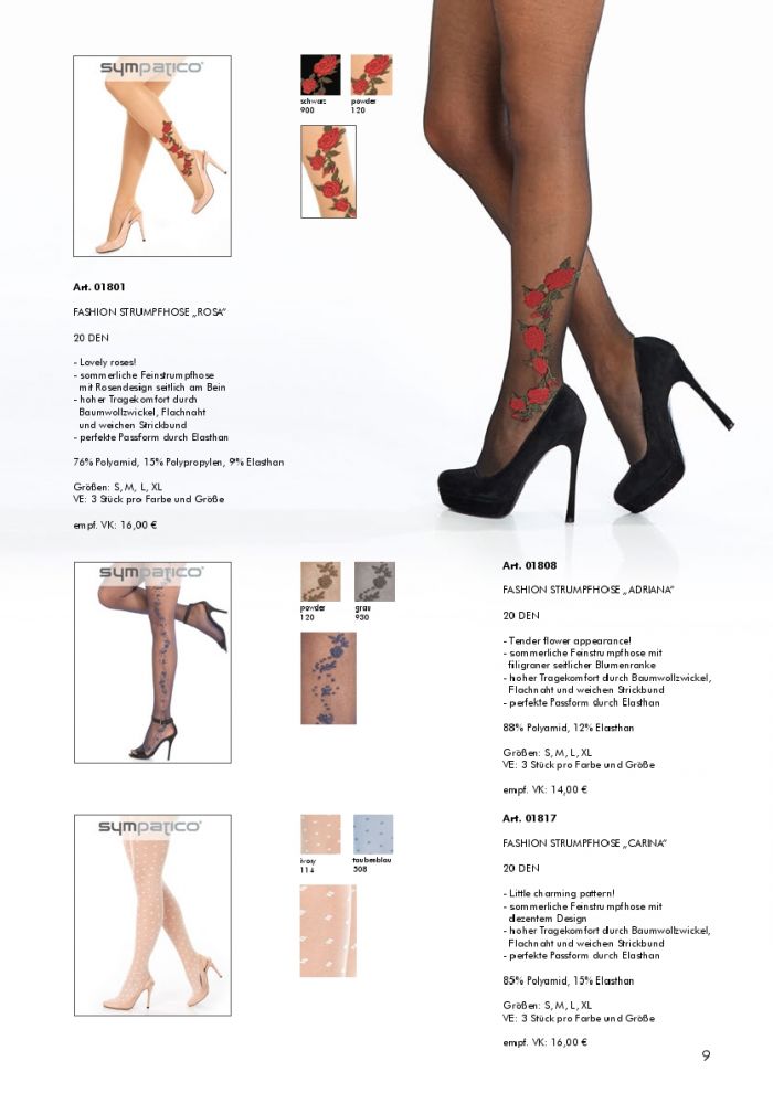 Sympatico Sympatico-ss2019-9  SS2019 | Pantyhose Library