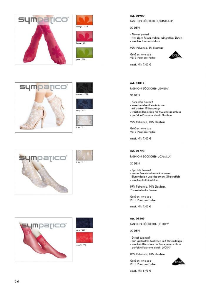 Sympatico Sympatico-ss2019-26  SS2019 | Pantyhose Library