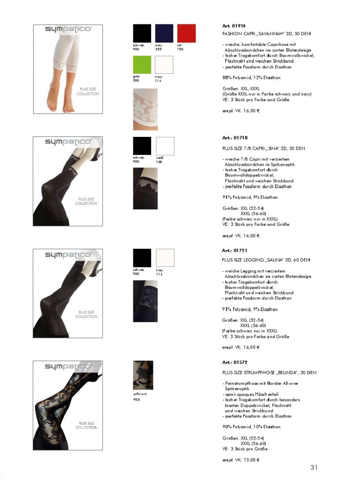 Sympatico Sympatico-ss2019-31  SS2019 | Pantyhose Library