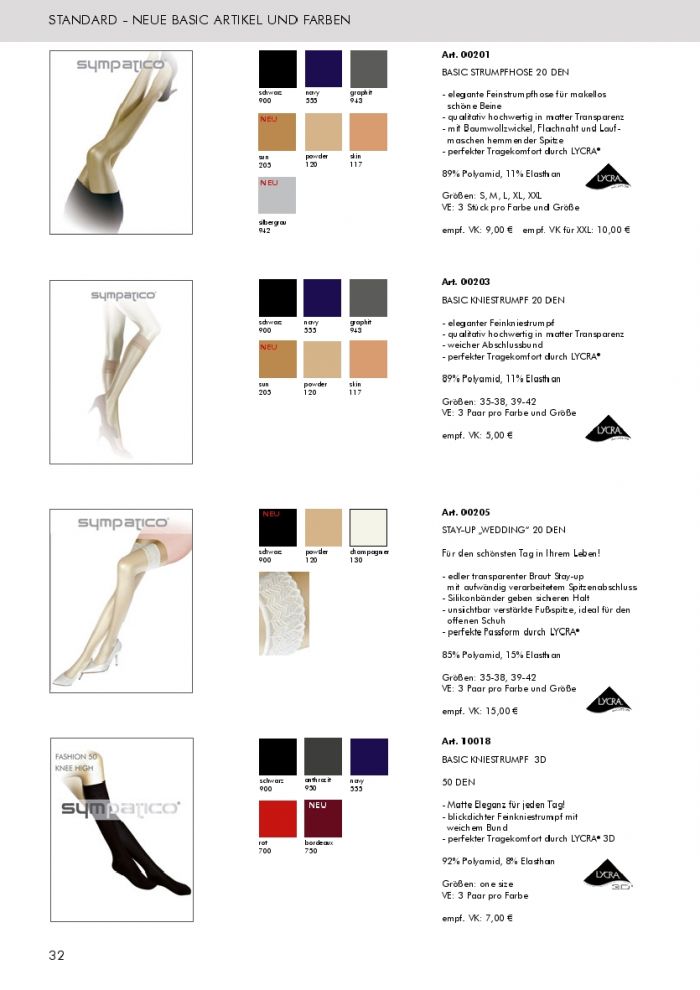 Sympatico Sympatico-ss2019-32  SS2019 | Pantyhose Library