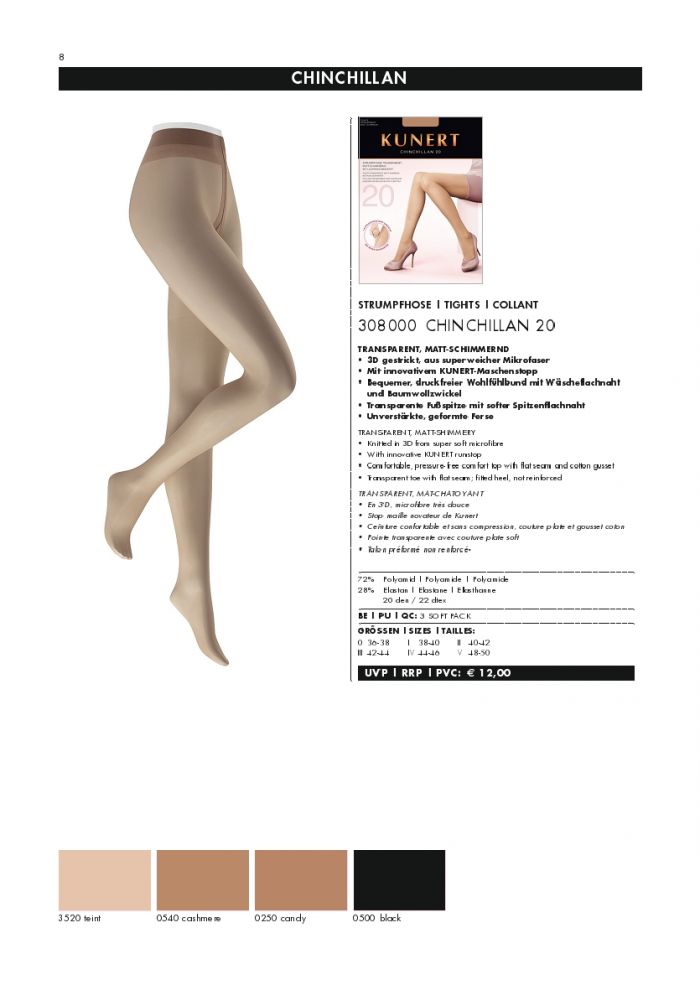 Kunert Kunert-basic-catalog-2018-8  Basic Catalog 2018 | Pantyhose Library