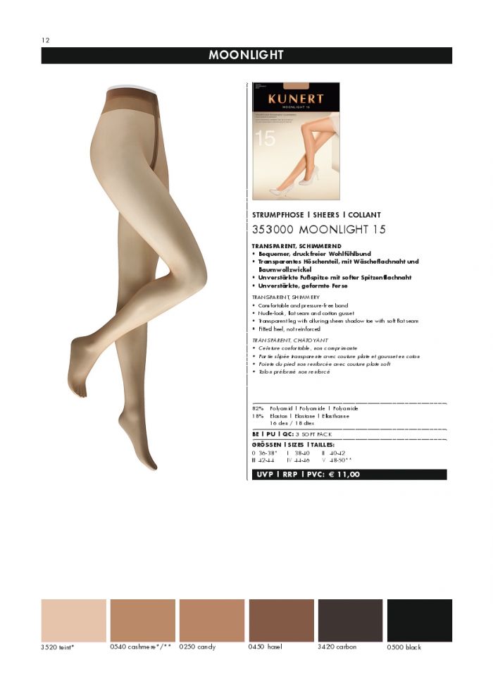 Kunert Kunert-basic-catalog-2018-12  Basic Catalog 2018 | Pantyhose Library