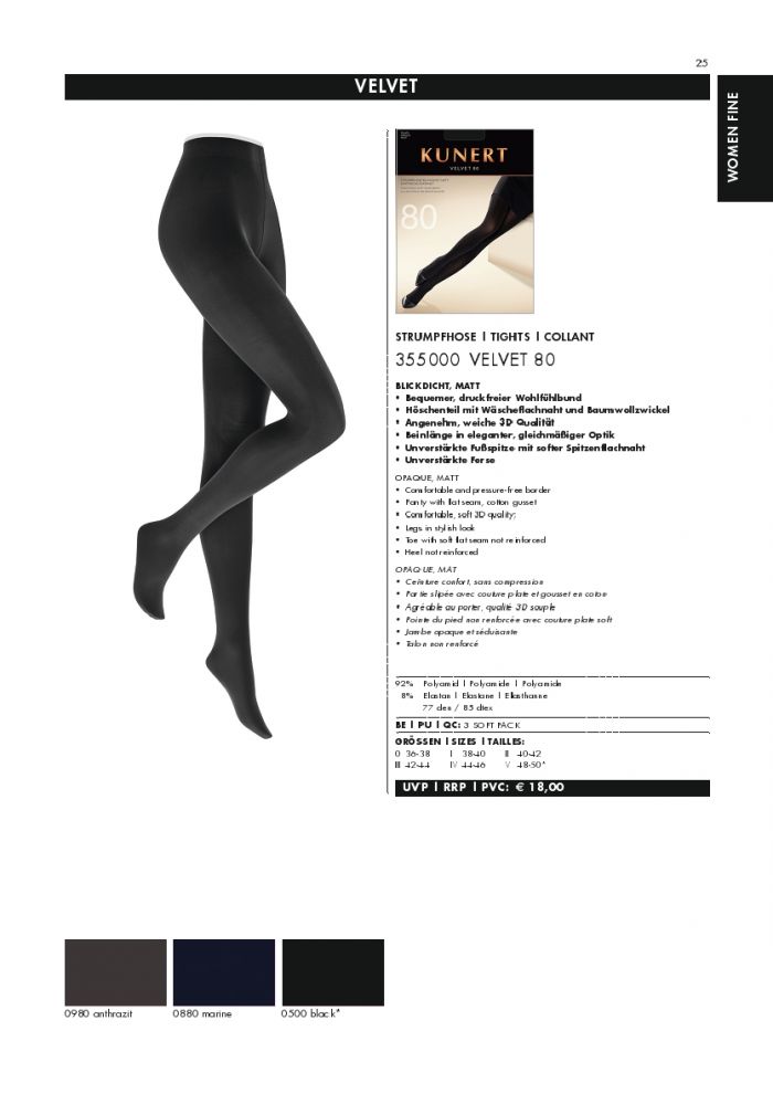 Kunert Kunert-basic-catalog-2018-25  Basic Catalog 2018 | Pantyhose Library