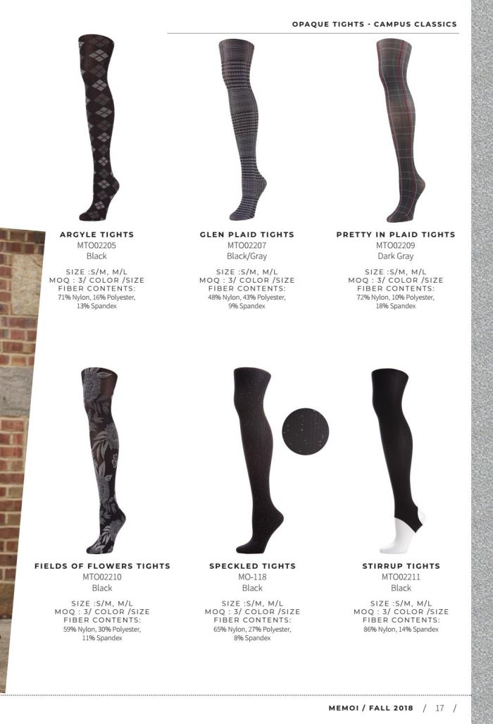 Memoi Memoi-ladies-fashion-catalogue-fall-2018-17  Ladies Fashion Catalogue Fall 2018 | Pantyhose Library