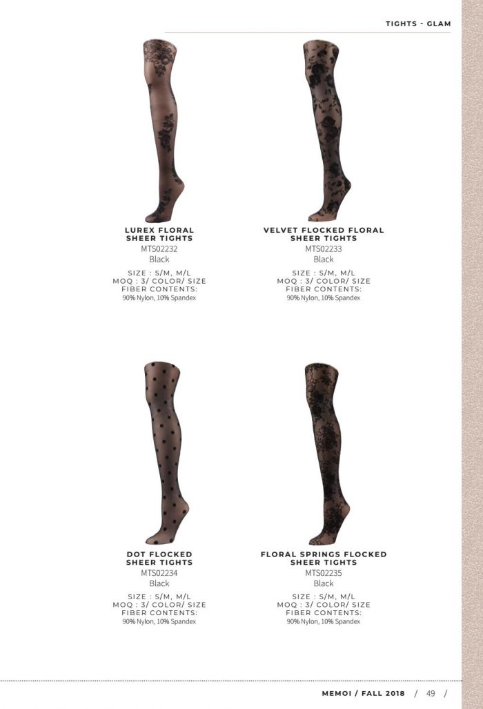 Memoi Memoi-ladies-fashion-catalogue-fall-2018-49  Ladies Fashion Catalogue Fall 2018 | Pantyhose Library