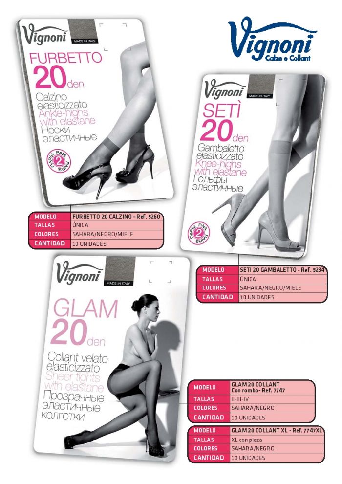 Vignoni Vignoni-basic-catalog-2018-2  Basic Catalog 2018 | Pantyhose Library