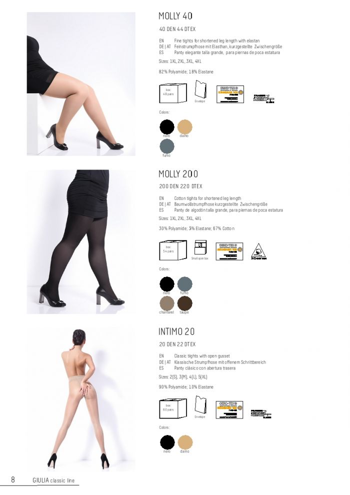 Giulia Giulia-classic-collection-catalogue-2018.2019-8  Classic Collection Catalogue 2018.2019 | Pantyhose Library