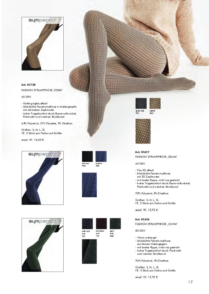 Sympatico Sympatico-catalog-fw2018.19-17  Catalog FW2018.19 | Pantyhose Library