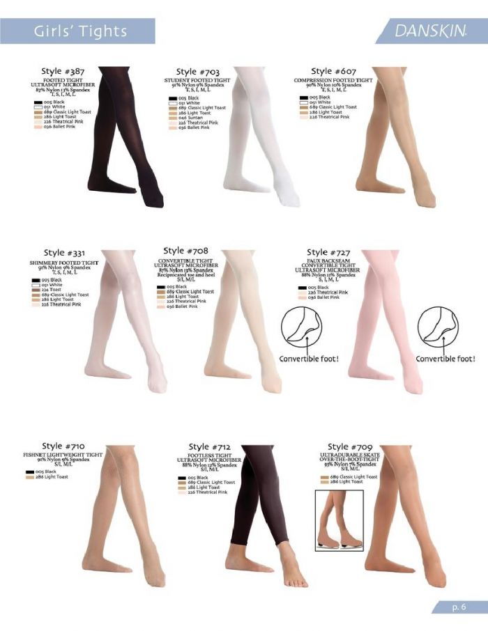 Danskin Danskin-basic-catalog-2017-9  Basic Catalog 2017 | Pantyhose Library