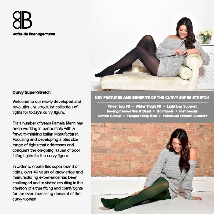 Pamela Mann Pamela-mann-curvy-hosiery-brochure-2019-2  Curvy Hosiery Brochure 2019 | Pantyhose Library