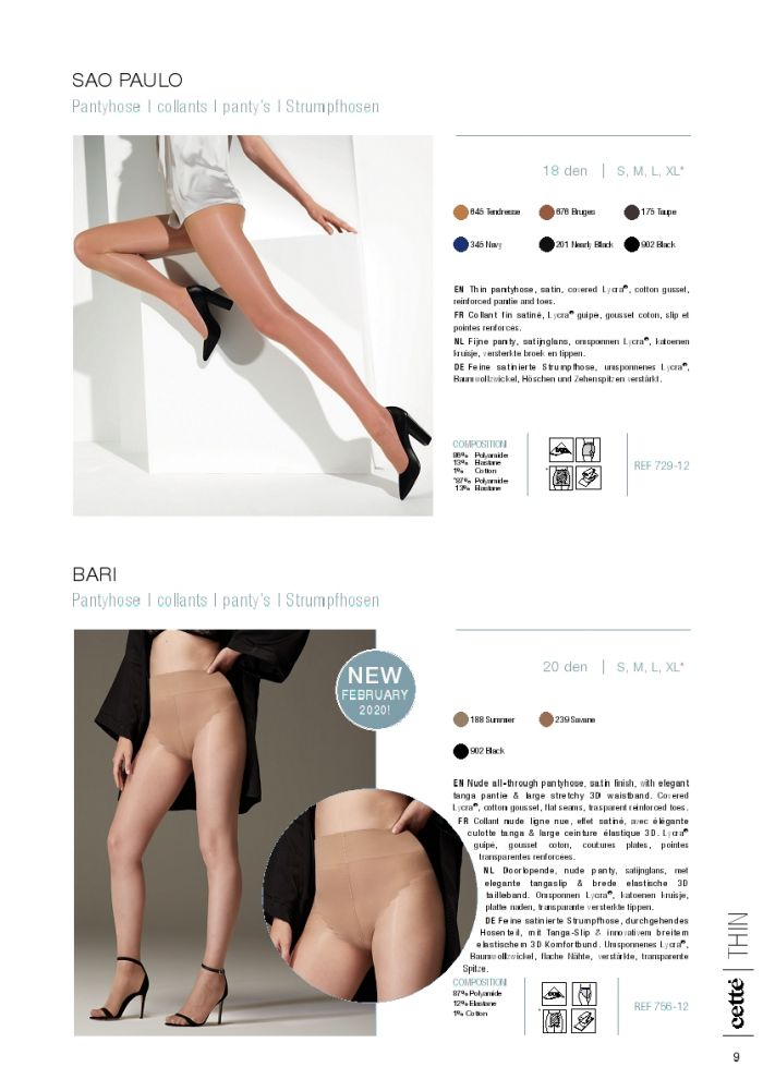 Cette Cette-legwear-shapewear-catalog-2019.2020-9  Legwear Shapewear Catalog 2019.2020 | Pantyhose Library