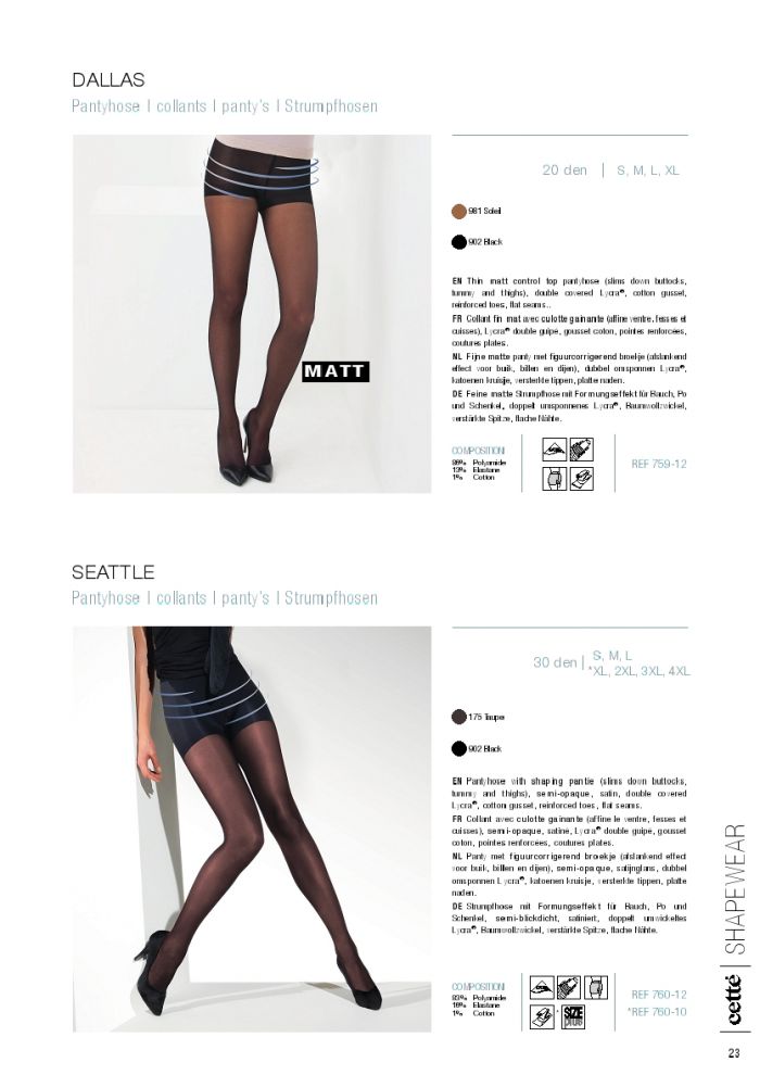 Cette Cette-legwear-shapewear-catalog-2019.2020-23  Legwear Shapewear Catalog 2019.2020 | Pantyhose Library