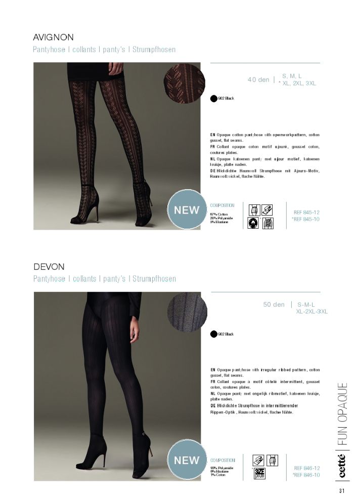 Cette Cette-legwear-shapewear-catalog-2019.2020-31  Legwear Shapewear Catalog 2019.2020 | Pantyhose Library