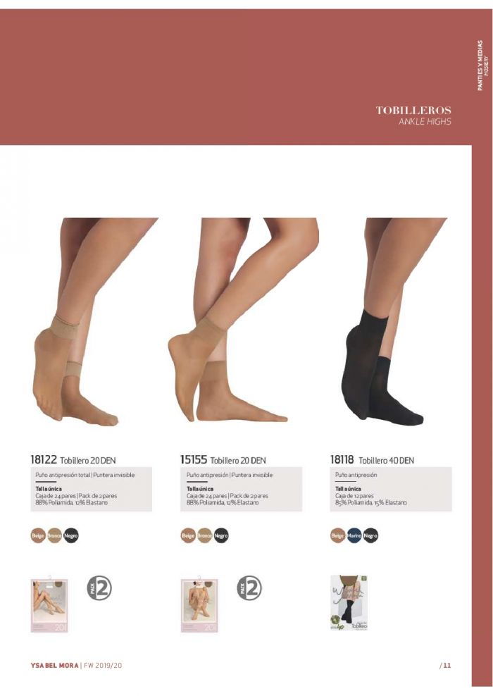 Ysabel Mora Ysabel-mora-hosiery-catalog-aw2019.2020-11  Hosiery Catalog AW2019.2020 | Pantyhose Library