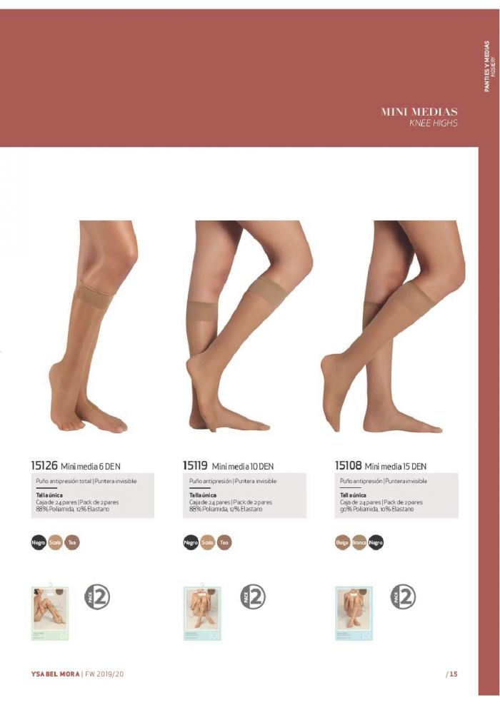 Ysabel Mora Ysabel-mora-hosiery-catalog-aw2019.2020-15  Hosiery Catalog AW2019.2020 | Pantyhose Library