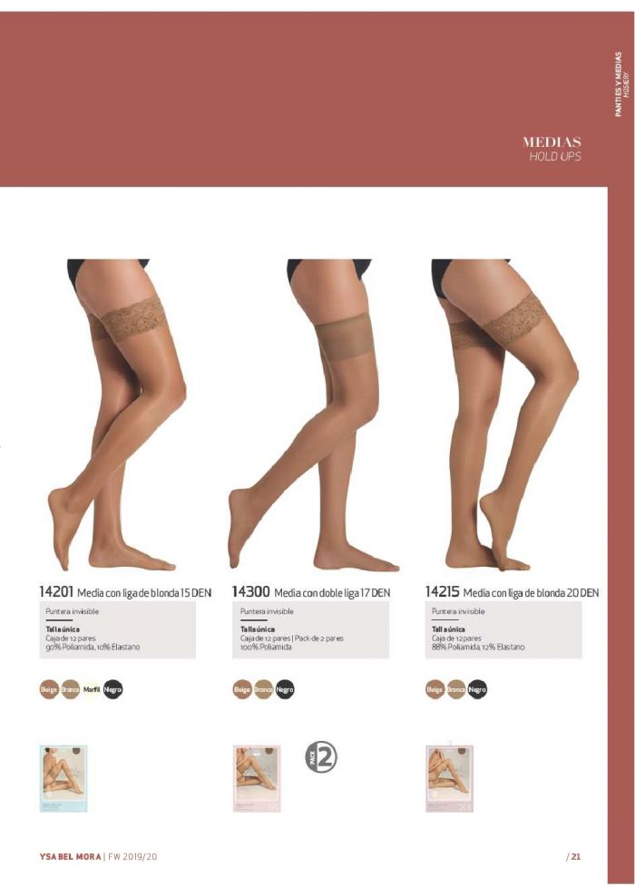 Ysabel Mora Ysabel-mora-hosiery-catalog-aw2019.2020-21  Hosiery Catalog AW2019.2020 | Pantyhose Library