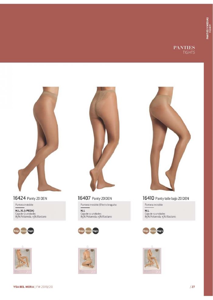 Ysabel Mora Ysabel-mora-hosiery-catalog-aw2019.2020-27  Hosiery Catalog AW2019.2020 | Pantyhose Library