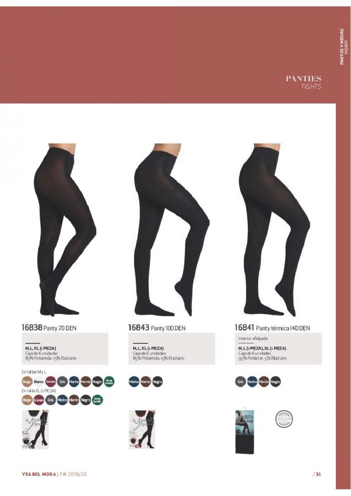 Ysabel Mora Ysabel-mora-hosiery-catalog-aw2019.2020-31  Hosiery Catalog AW2019.2020 | Pantyhose Library