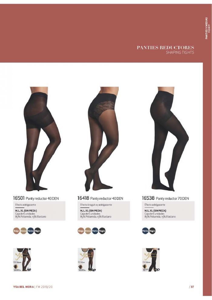 Ysabel Mora Ysabel-mora-hosiery-catalog-aw2019.2020-37  Hosiery Catalog AW2019.2020 | Pantyhose Library