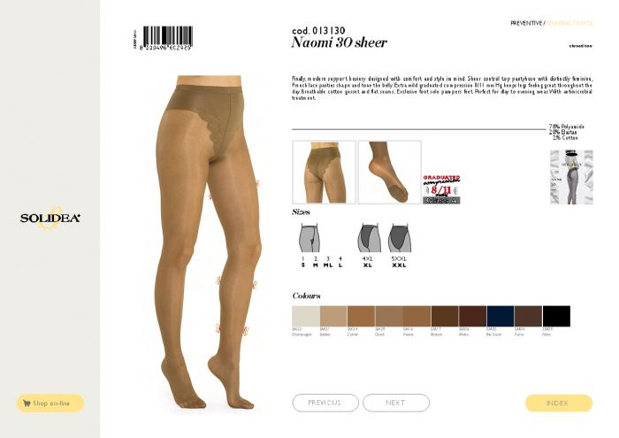 Solidea Solidea-catalogo-hosiery-2020-20  Catalogo Hosiery 2020 | Pantyhose Library