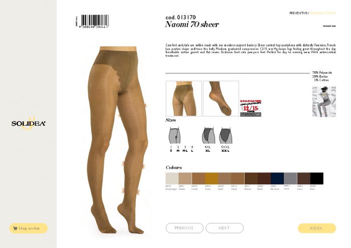 Solidea Solidea-catalogo-hosiery-2020-21  Catalogo Hosiery 2020 | Pantyhose Library