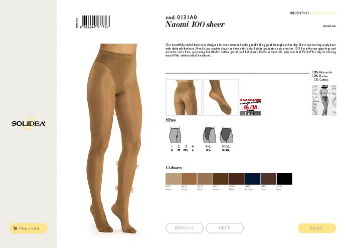 Solidea Solidea-catalogo-hosiery-2020-22  Catalogo Hosiery 2020 | Pantyhose Library