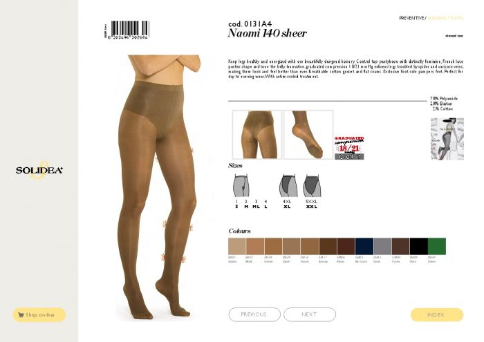 Solidea Solidea-catalogo-hosiery-2020-23  Catalogo Hosiery 2020 | Pantyhose Library