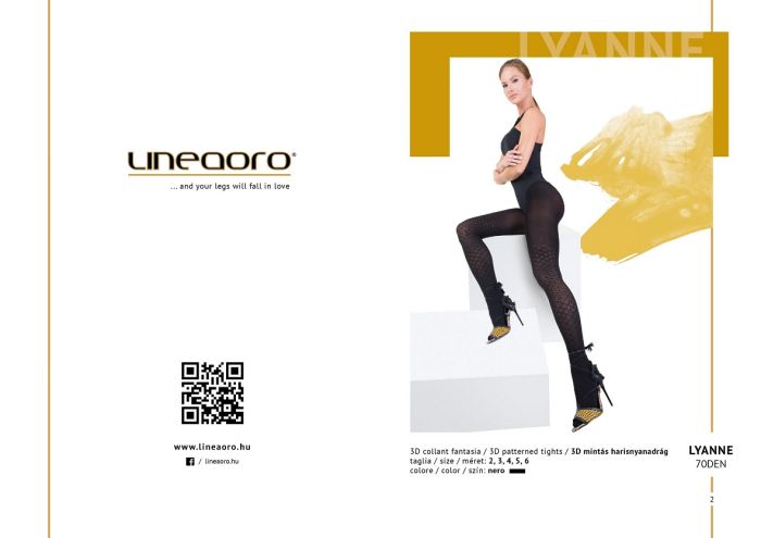 Linea Oro Linea-oro-catalog-fw2018-2  Catalog FW2018 | Pantyhose Library